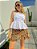 Shorts Saia Dany Animal Print - Imagem 1