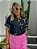 T-Shirt Black & Pink Ties - Imagem 3
