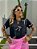 T-Shirt Black & Pink Ties - Imagem 1
