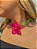 Colar em Cristais Flor Pink - Imagem 2