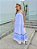 Vestido Kimmie Linho Off White & Blue - Imagem 4
