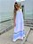 Vestido Kimmie Linho Off White & Blue - Imagem 1