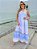 Vestido Kimmie Linho Off White & Blue - Imagem 2