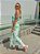 Vestido Sunnie Off White & Green - Imagem 3