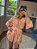Macaquinho Fresh Floral Orange - Imagem 1