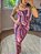 Vestido Emanuelle Listrado Pink & Purple - Imagem 3