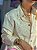 Camisa Oversized Jeans Off White & Brilhantes - Imagem 1