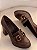Loafer Jude Couro Café Salto Bloco - Imagem 2