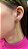 Brinco Ear Hook Franja Colorido - Imagem 2