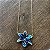 Colar Orquídea Degradê Azul - Imagem 4