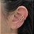 Piercing feminino de garras com ponto de luz - Imagem 1