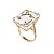 Anel Gem Power Baguete Topázio White - Imagem 1