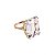 Anel Gem Power Baguete Topázio White - Imagem 2