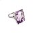 Anel Gem Power Baguete Ametista - Imagem 2