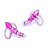 Brinco Pink Star - Imagem 2