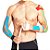 Fita Bandagem Elástica Adesiva Kinesio (Dor Muscular) - Imagem 2