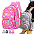 Mochila Escolar Com Estojo Estampada A Prova D’Agua - Imagem 1