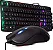 Kit Teclado e Mouse Gamer USB RGB TE118 - Imagem 1