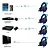 Fone de Ouvido USB Headset Gamer Pro (USB + 2 P2) KP-397 - Imagem 5