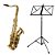 Kit Saxofone Tenor TS 200 Laqueado New York + Estante de Partitura S2 - Imagem 1
