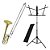 Kit Trombone de Vara com Rotor TB 200VR New York + Estante de Partitura S1 - Imagem 1