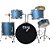 Bateria Acústica 2 Tons PR SP Blue Sparkle Azul NY F1rst - Imagem 2