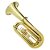 Tuba 3 Pistos TU 200 Laqueada Dourada com Case New York - Imagem 2