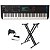 Kit Teclado Sintetizador 76 Teclas MODX7+ Plus Yamaha com Suporte em X - Imagem 1