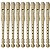 Kit 25 Flautas Doce Germânica FL 20G New York - Imagem 1