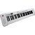 Kit Teclado Musical Portátil 61 Teclas Rhythmic 50WH Branco com Suporte em X - Imagem 5