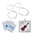 Kit 15 Encordoamentos de Aço para Violino Alan - Imagem 2