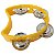 Kit 15 Pandeiros Meia Lua Infantil Amarelo New York - Imagem 4