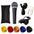 Kit Microfone Dinâmico com Fio TK 58C com Suporte B19A e Espuma Onyx - Imagem 1