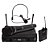 Kit Microfone sem Fio Duplo Mão e Headset TK U211 UHF com Suporte B18A e Espuma Onyx - Imagem 2