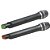 Kit Microfone sem Fio Duplo TK V202N VHF com 2 Suportes B18A e Espuma Onyx - Imagem 7