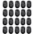 Kit 100 Mouses Sem Fio Recarregável Mega M180 Preto DPI Ajustável - Imagem 1