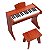 Piano Digital Infantil de Madeira 37 Teclas com Painel Touch Rhythmic - Imagem 2