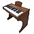 Piano Digital Infantil de Madeira 37 Teclas com Painel Touch Rhythmic - Imagem 3