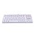 Teclado Mecânico Redragon Kumara Single Color Lunar White Switch Vermelho - Imagem 2