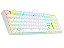 Teclado Mecânico Redragon Mitra RGB Lunar White Switch Azul - Imagem 2