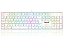 Teclado Mecânico Redragon Mitra RGB Lunar White Switch Azul - Imagem 1