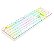 Teclado Mecânico Redragon Mitra RGB Lunar White Switch Azul - Imagem 4