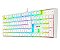 Teclado Mecânico Redragon Mitra RGB Lunar White Switch Azul - Imagem 3