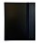 Fichário com Elástico e 20 Folhas Blackout - Preto - Imagem 1