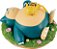Miniatura Pokémon Snorlax e Pikachu 14cm - Imagem 1