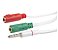 Cabo Adaptador 2P2 x P3 18cm - Imagem 2