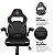 Cadeira Gshield Armor Preta com Branco - Imagem 5