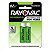 Pilha Rayovac Recarregável Eco AA C/2 1350MAH - Imagem 1
