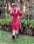 Vestido Maristela vermelho - Imagem 5