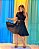Vestido Taimara preto - Imagem 1